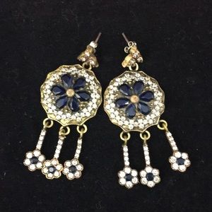 Beautiful vintage stamped 925 Turkish Earrings